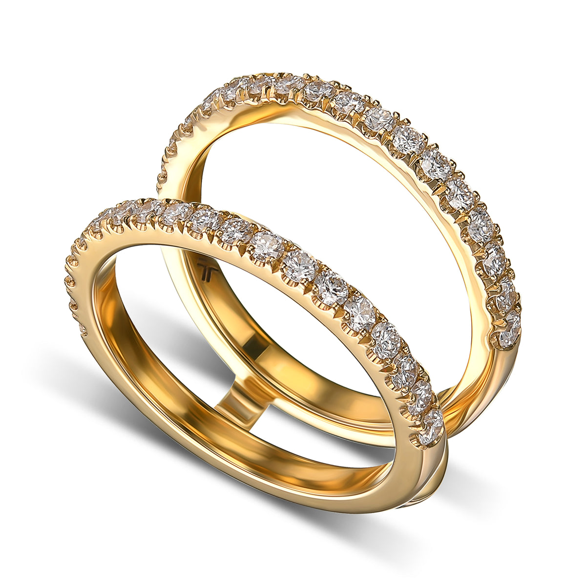 Round Brilliant Diamond (Jacket) Ring