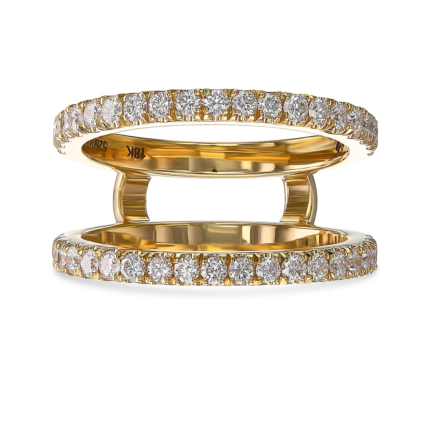 Round Brilliant Diamond (Jacket) Ring
