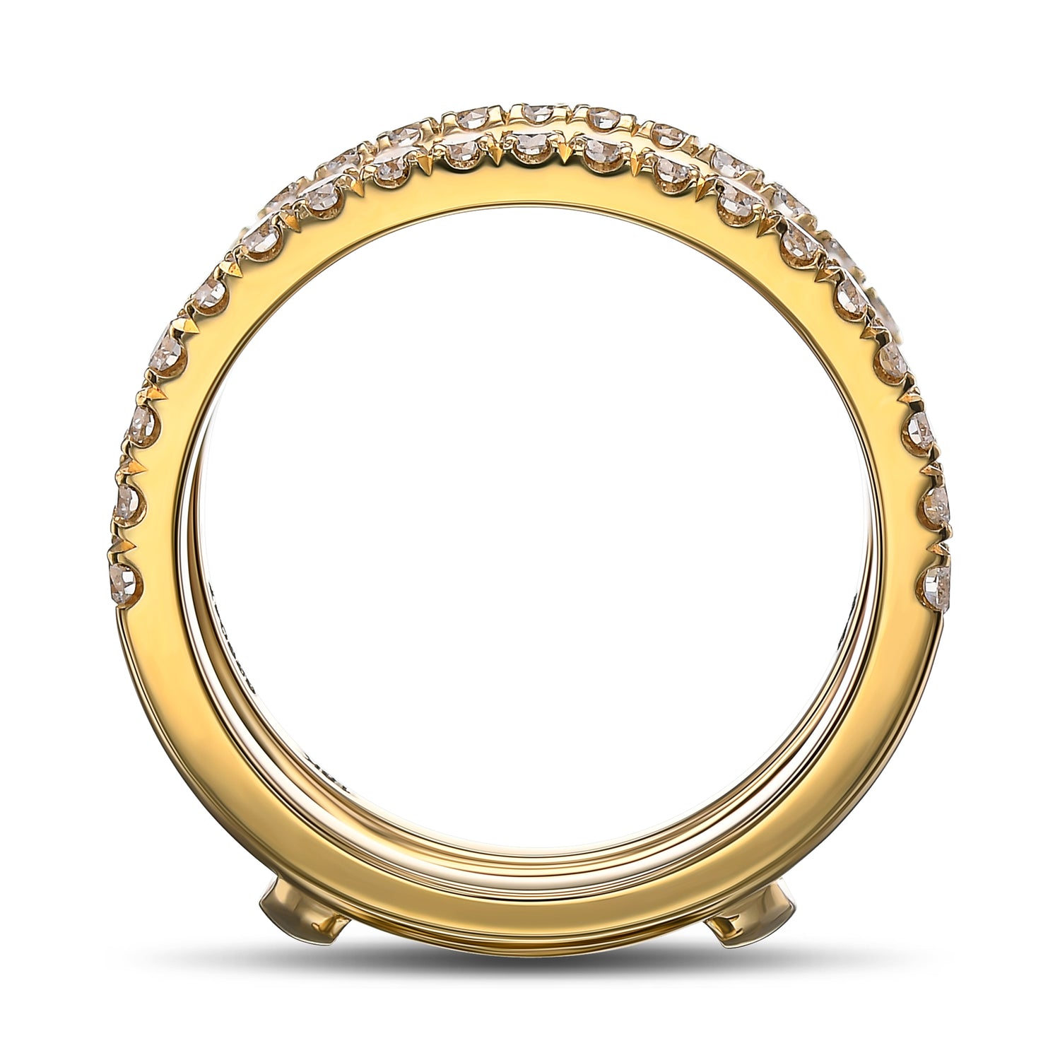 Round Brilliant Diamond (Jacket) Ring