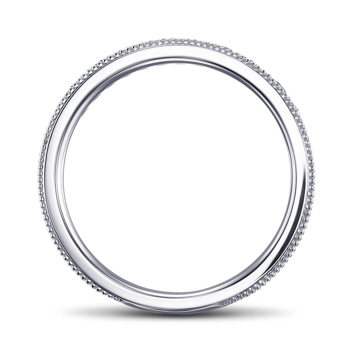 Multicolored Round Brilliant Diamond Band Ring 