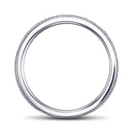 Multicolored Round Brilliant Diamond Band Ring 