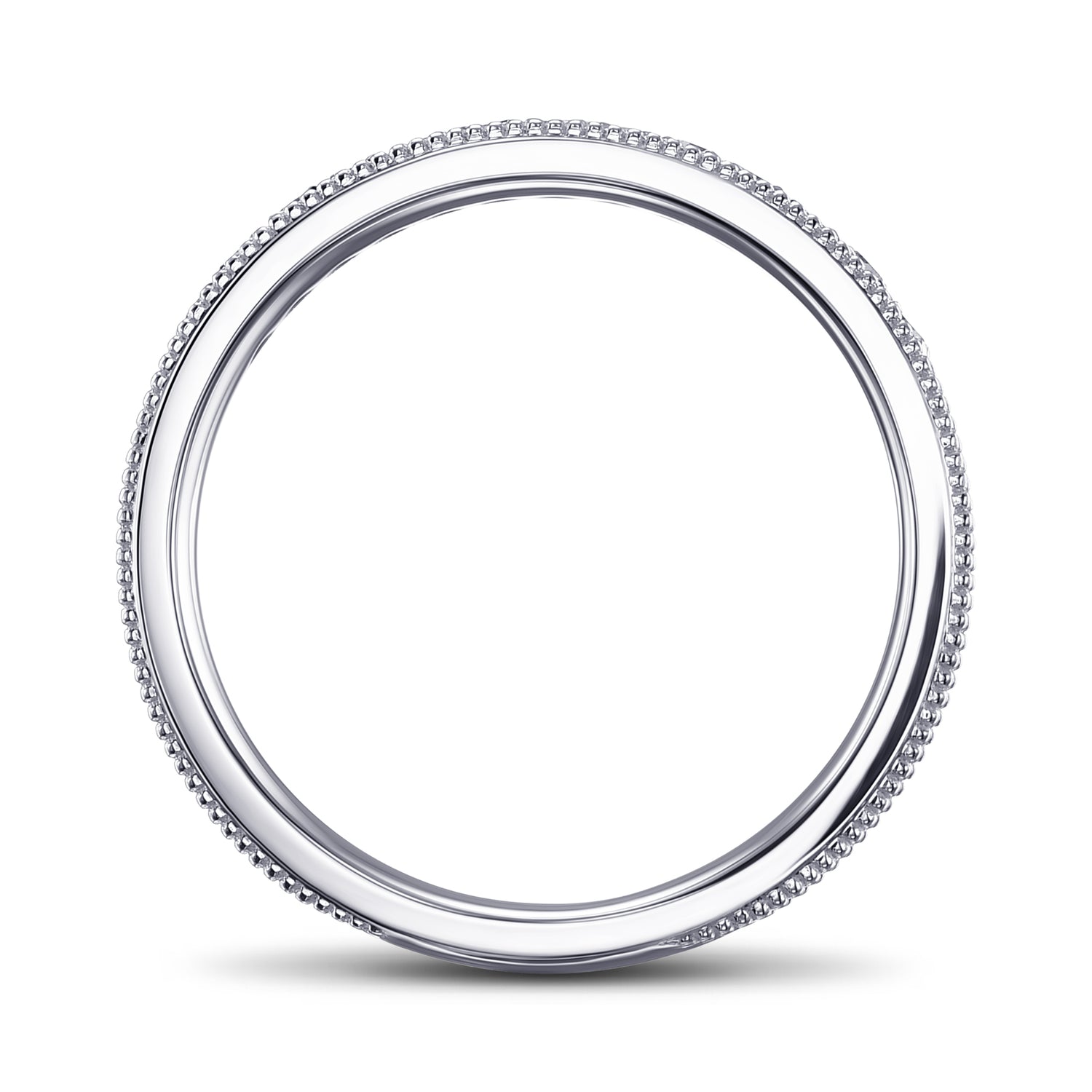 Multicolored Round Brilliant Diamond Band Ring 