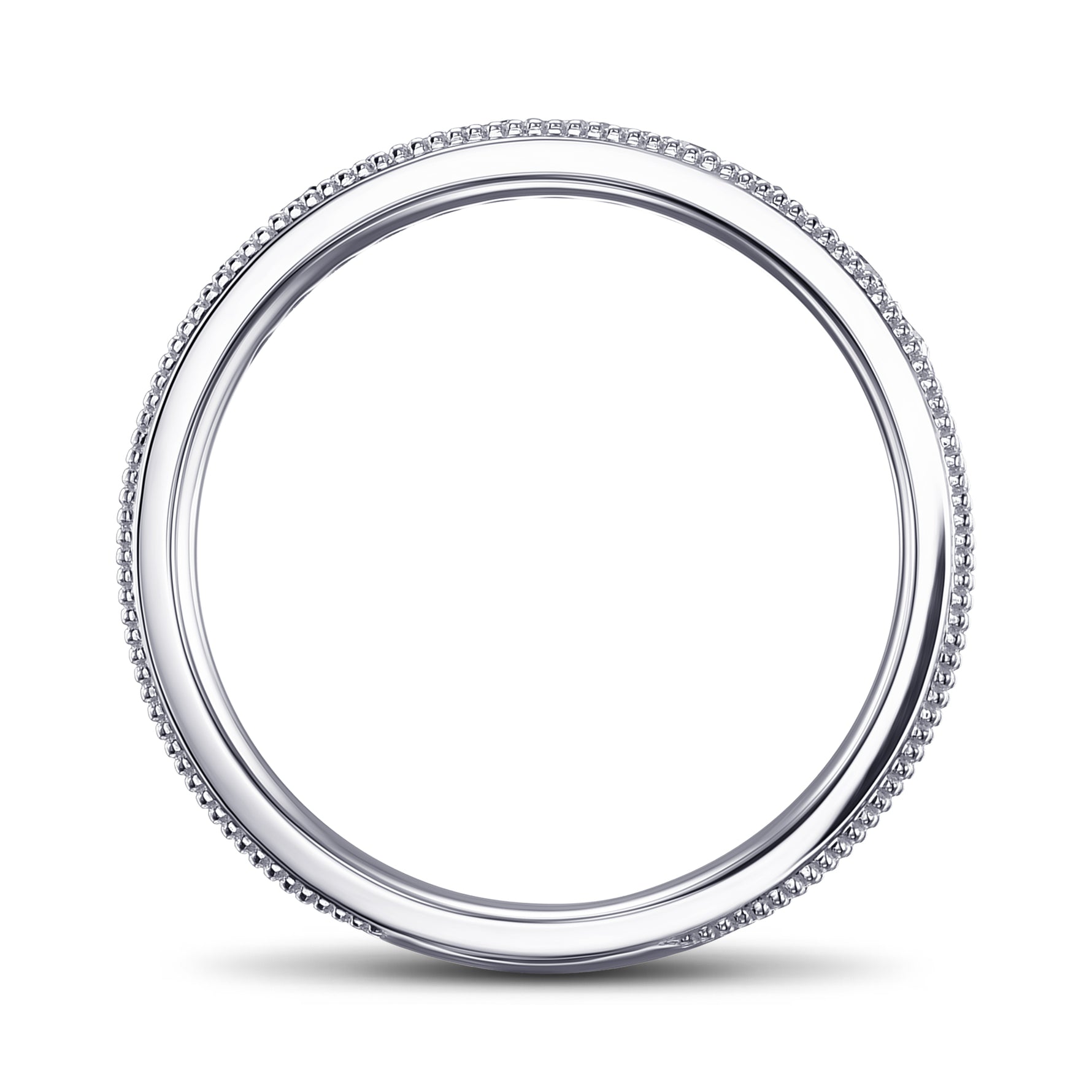 Multicolored Round Brilliant Diamond Band Ring 