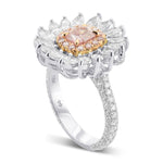 Fancy Intense Purplish Pink Cushion Extraordinary Diamond Ring