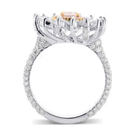 Fancy Intense Purplish Pink Cushion Extraordinary Diamond Ring