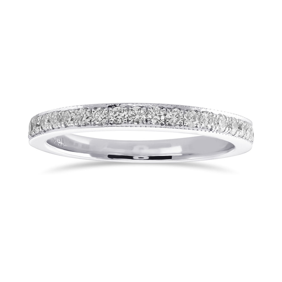 Diamond Half Eternity Wedding Ring