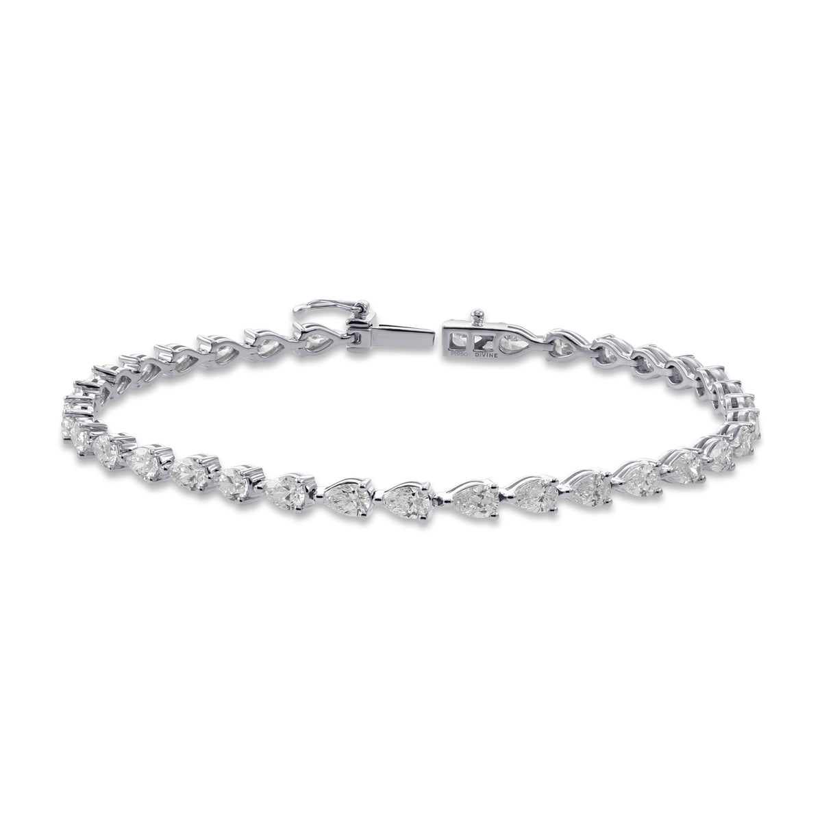Pear Diamond Bracelet