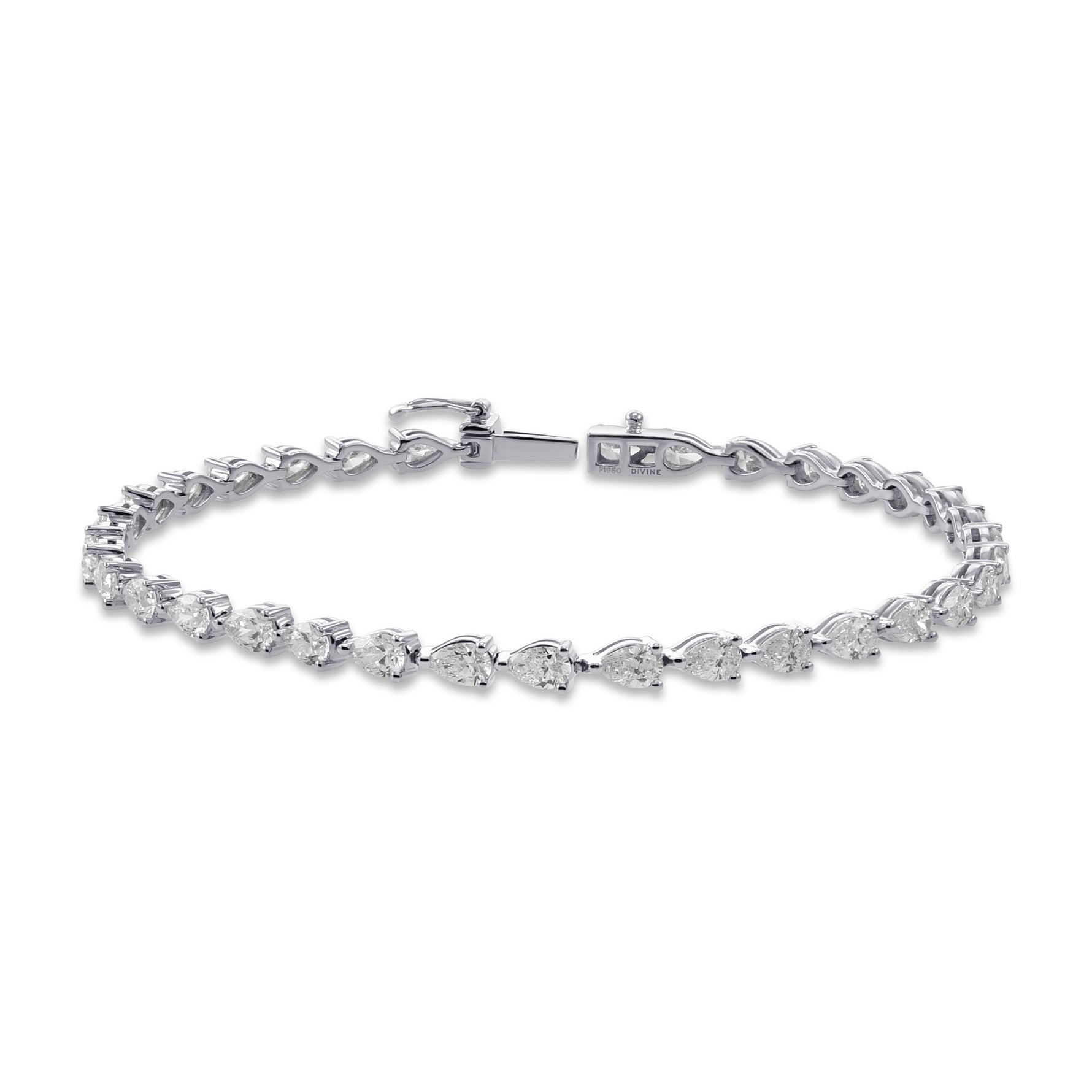Pear Diamond Bracelet