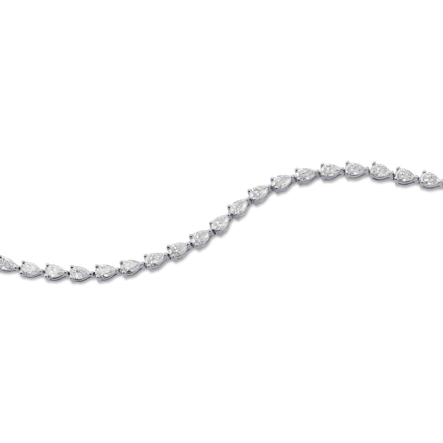 Pear Diamond Bracelet