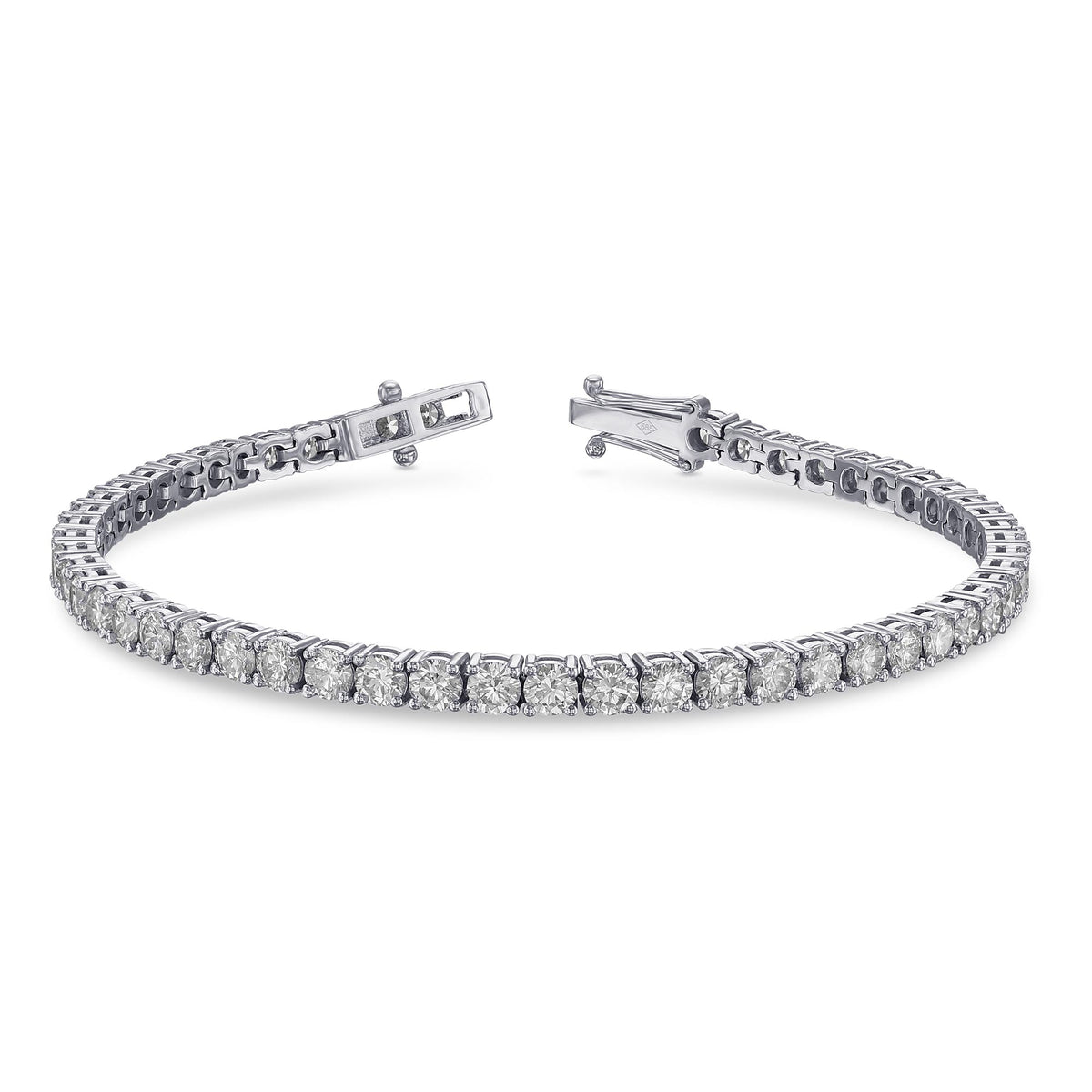 Brilliant Diamond Prong Tennis Bracelet