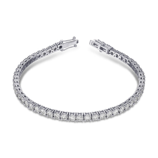 Brilliant Diamond Prong Tennis Bracelet