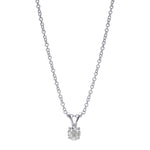 Round Brilliant Solitaire Diamond Pendant