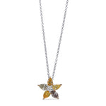 Multicolor Diamond Pendant