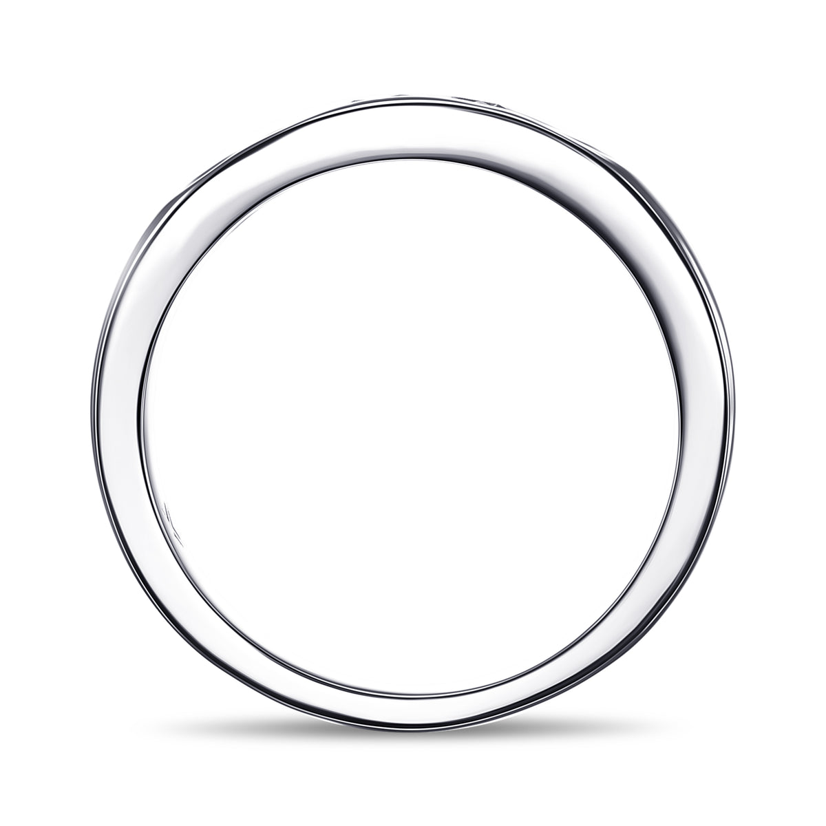 5 Stone Alexandrite and Diamond Band Ring