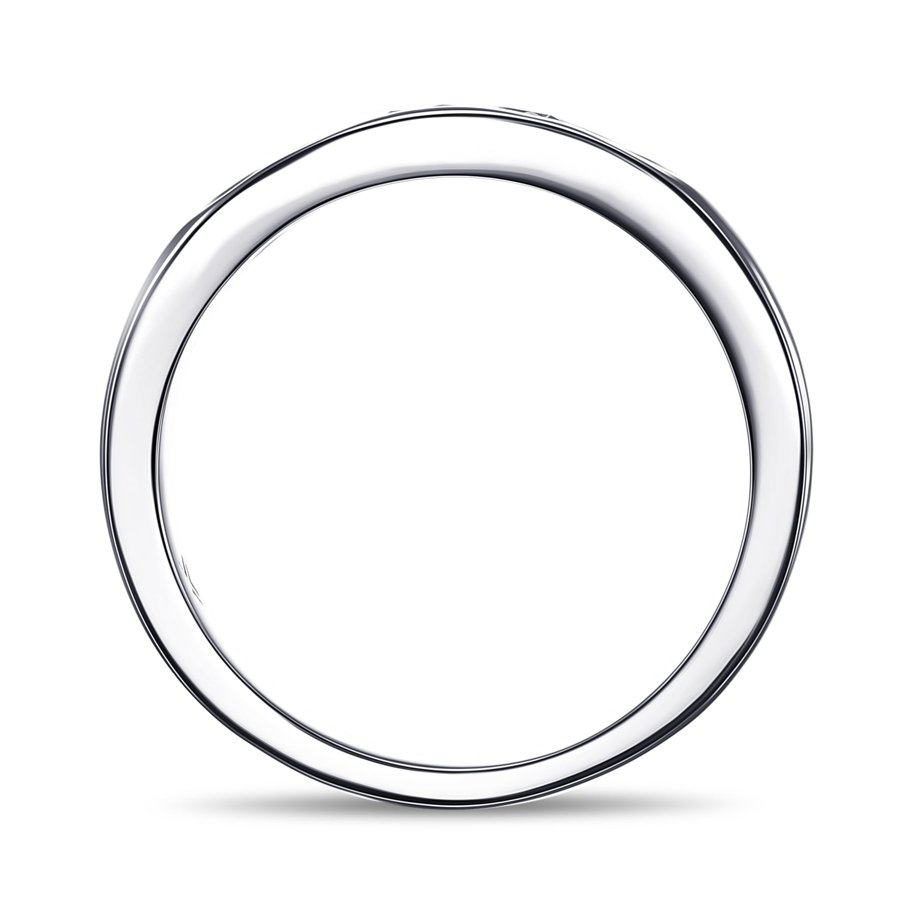 5 Stone Alexandrite and Diamond Band Ring