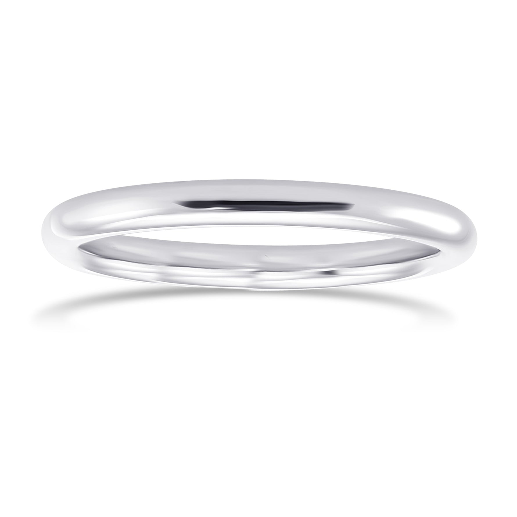 2MM- Comfort Fit Domed Wedding Band