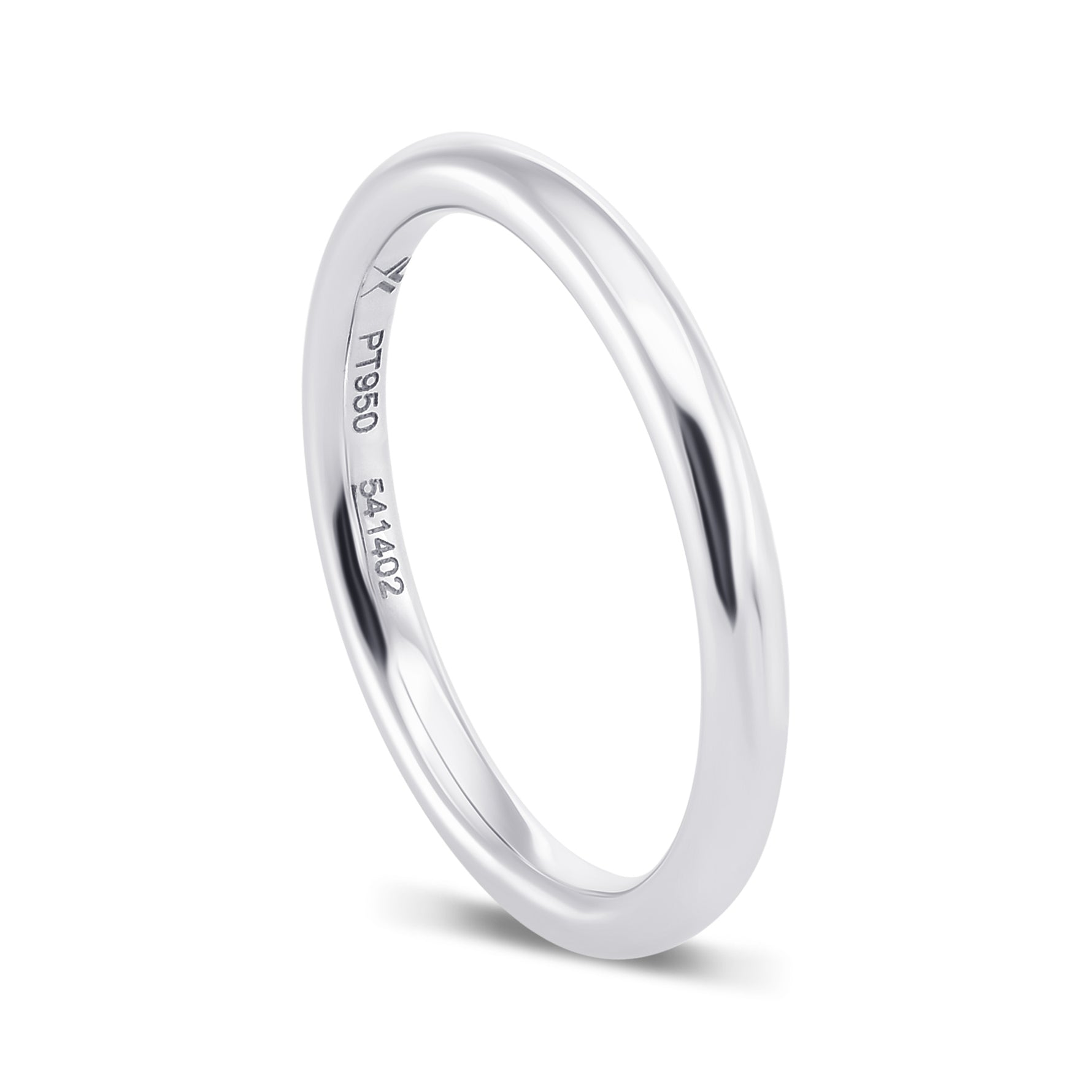 2MM- Comfort Fit Domed Wedding Band