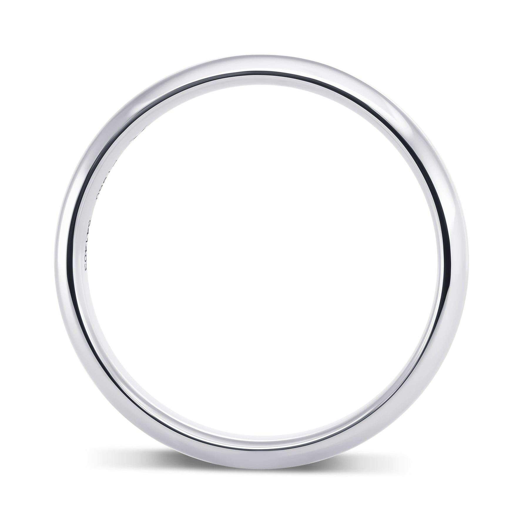 4MM- Comfort Fit Domed Wedding Band