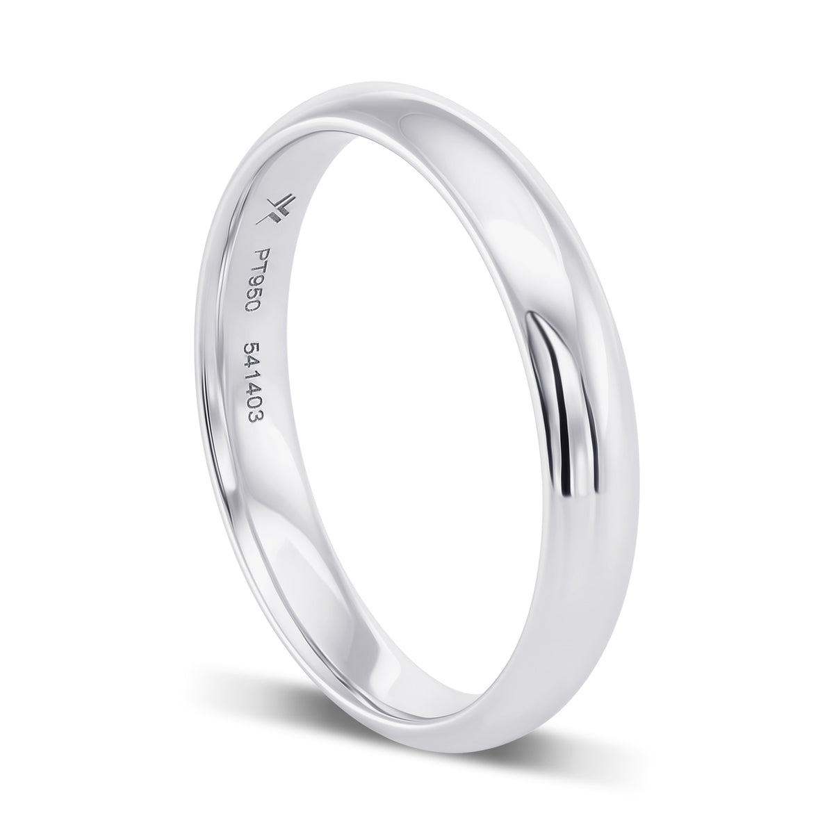 4MM- Comfort Fit Domed Wedding Band