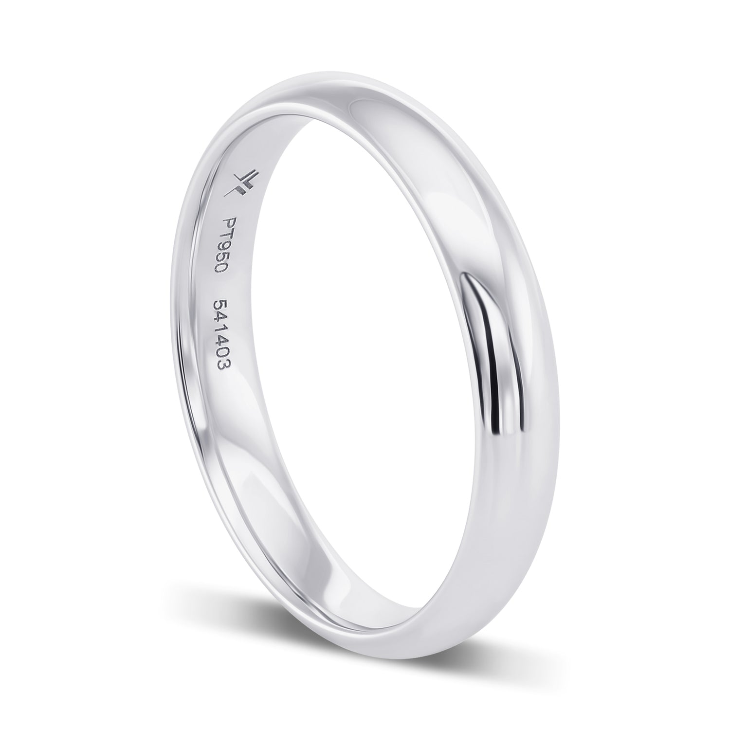 4MM- Comfort Fit Domed Wedding Band