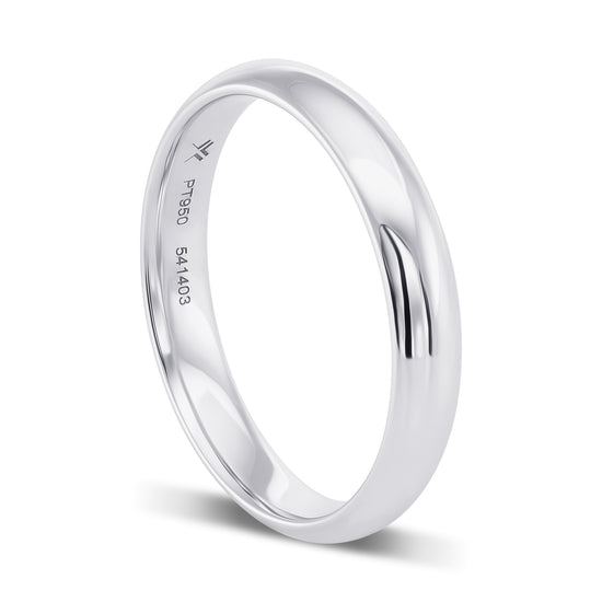 4MM- Comfort Fit Domed Wedding Band
