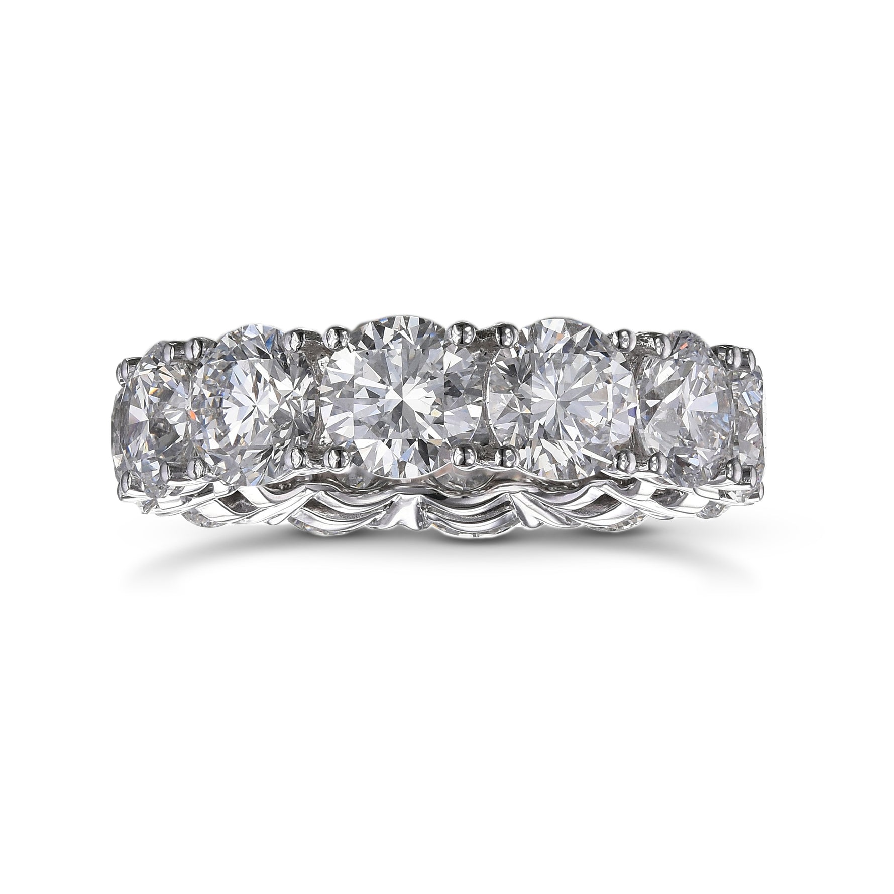 Round Brilliant Diamond Full Eternity Ring