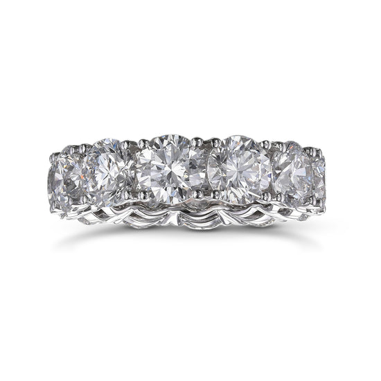 Round Brilliant Diamond Full Eternity Ring