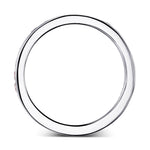 Fancy Pink Diamond Half Eternity Ring