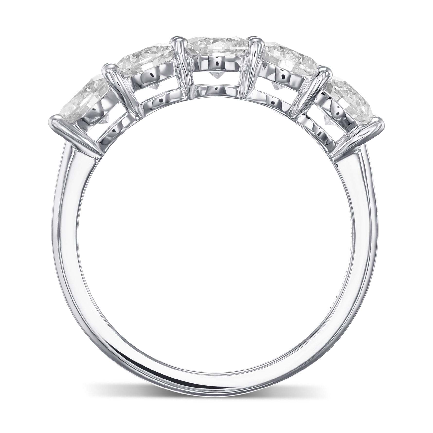 Round Brilliant Diamond Band