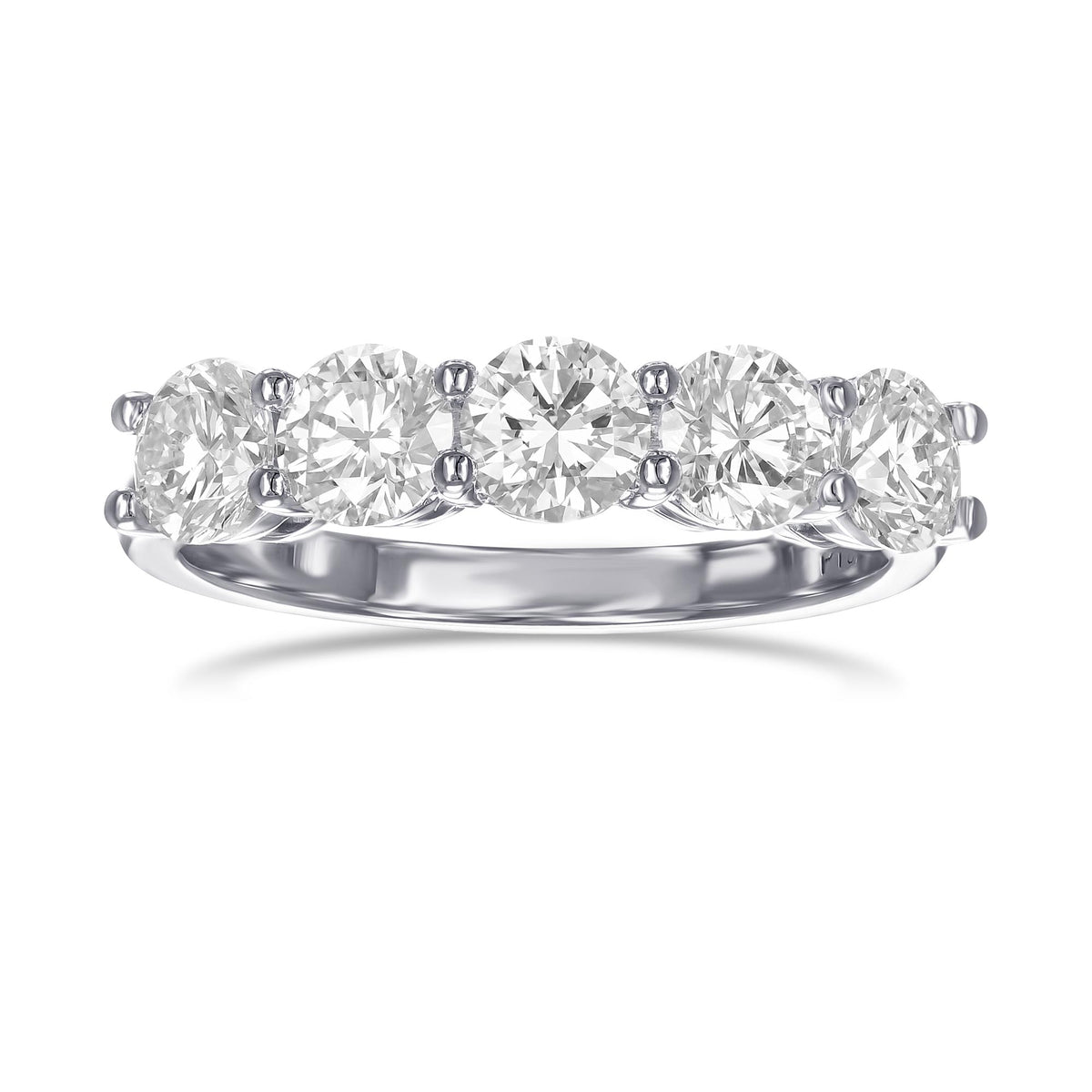 Round Brilliant Diamond Band