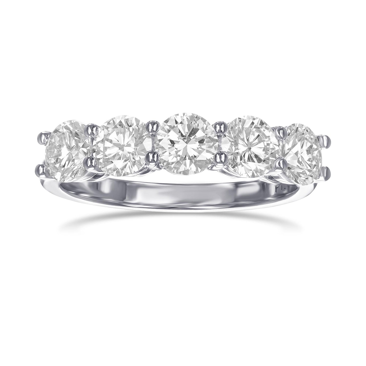 Round Brilliant Diamond Band