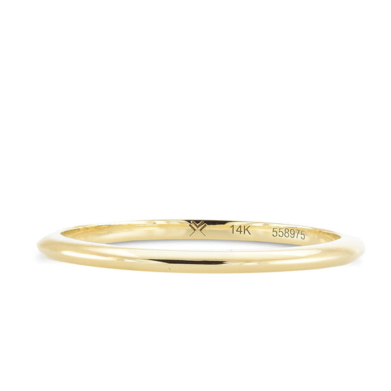 14K Yellow Gold Band 
