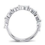 Marquise Diamond Wedding Band