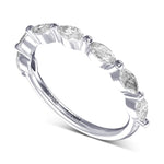 Marquise Diamond Wedding Band