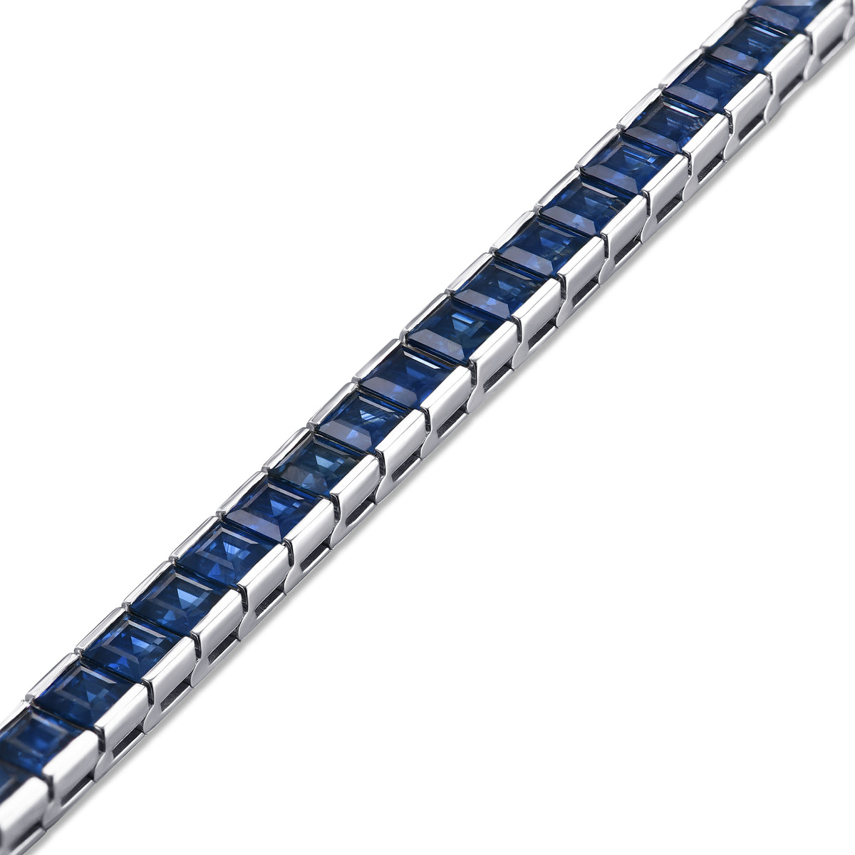 Princess Sapphire Tennis Bracelet 