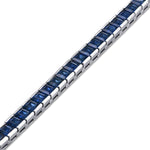Princess Sapphire Tennis Bracelet 