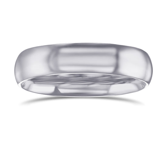 Comfort Fit Domed Wedding Band