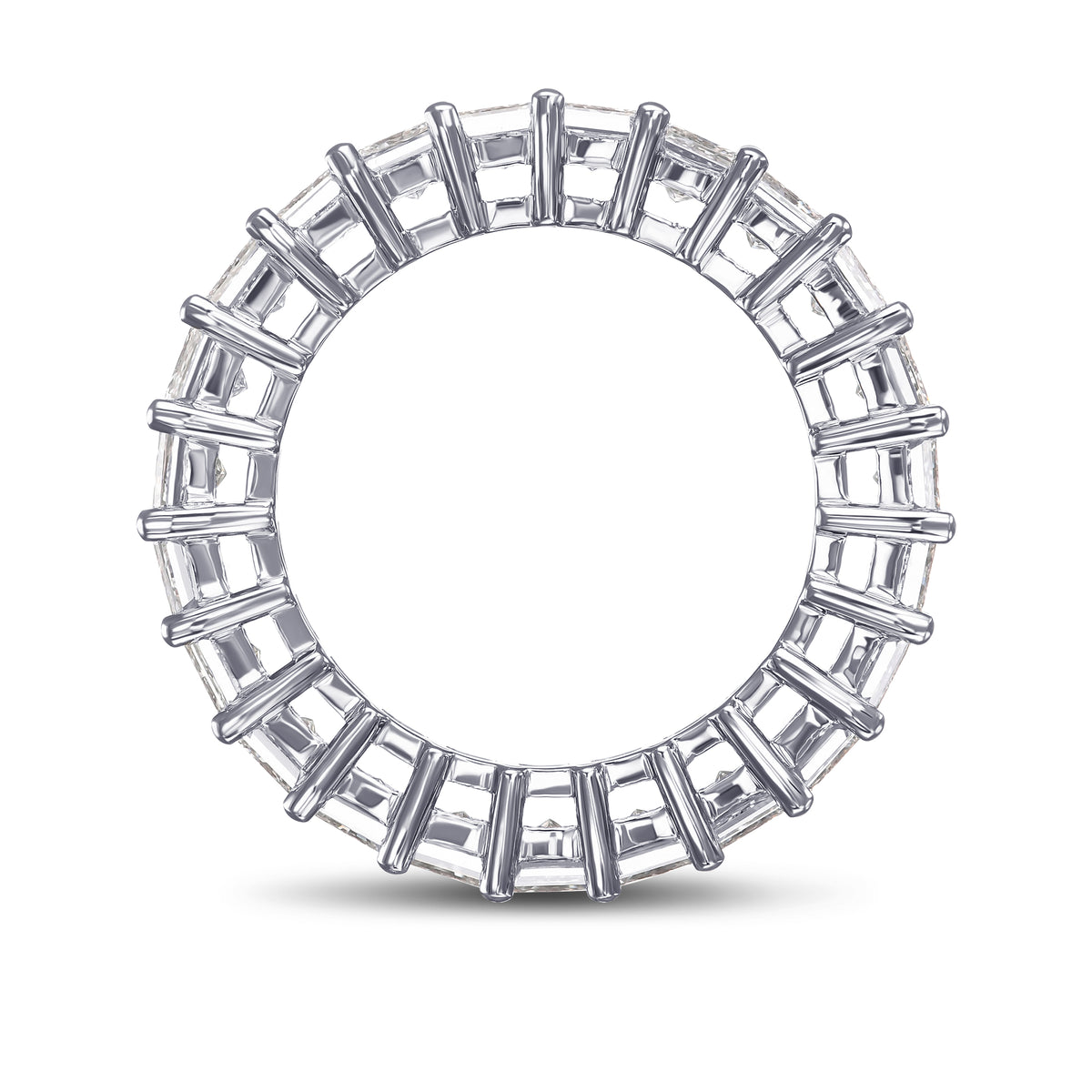 Radiant Diamond Full Eternity Band Ring