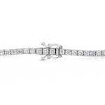 Round White Diamond Tennis Bracelet