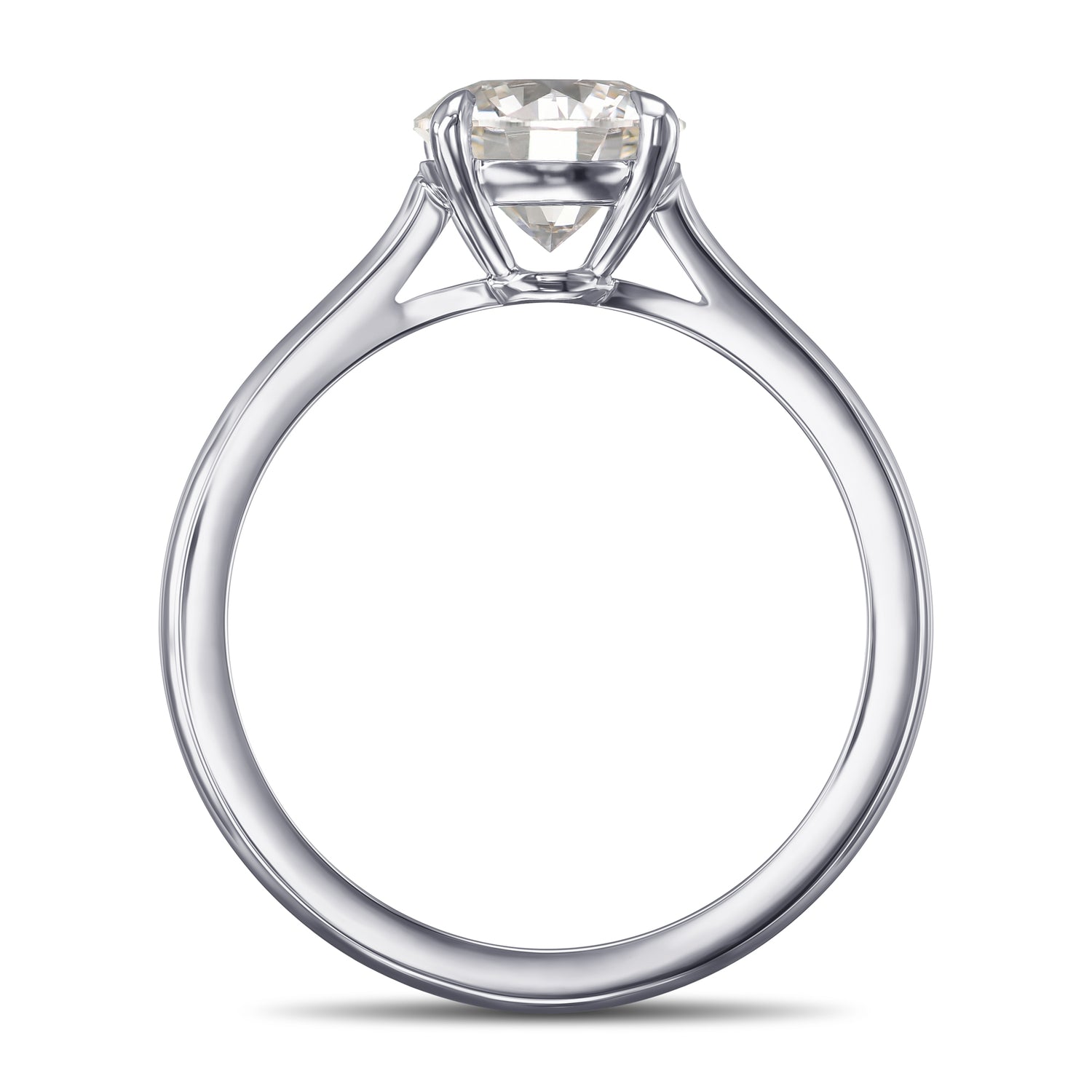 Round Solitaire Diamond Ring