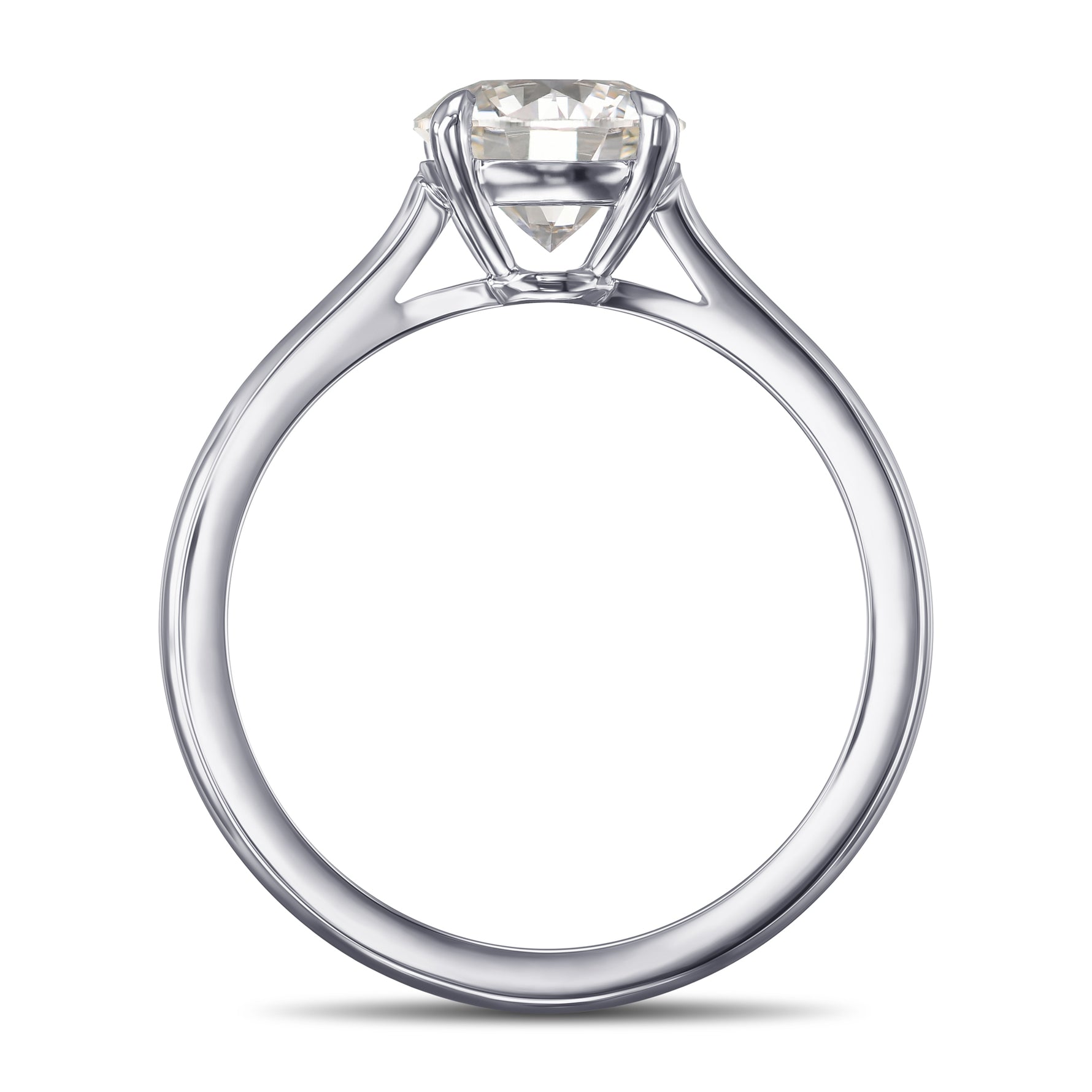 Round Solitaire Diamond Ring