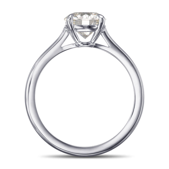 Round Solitaire Diamond Ring