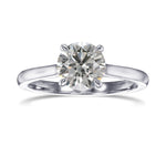 Round Solitaire Diamond Ring