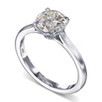 Round Solitaire Diamond Ring