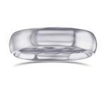 Comfort Fit Domed Wedding Band