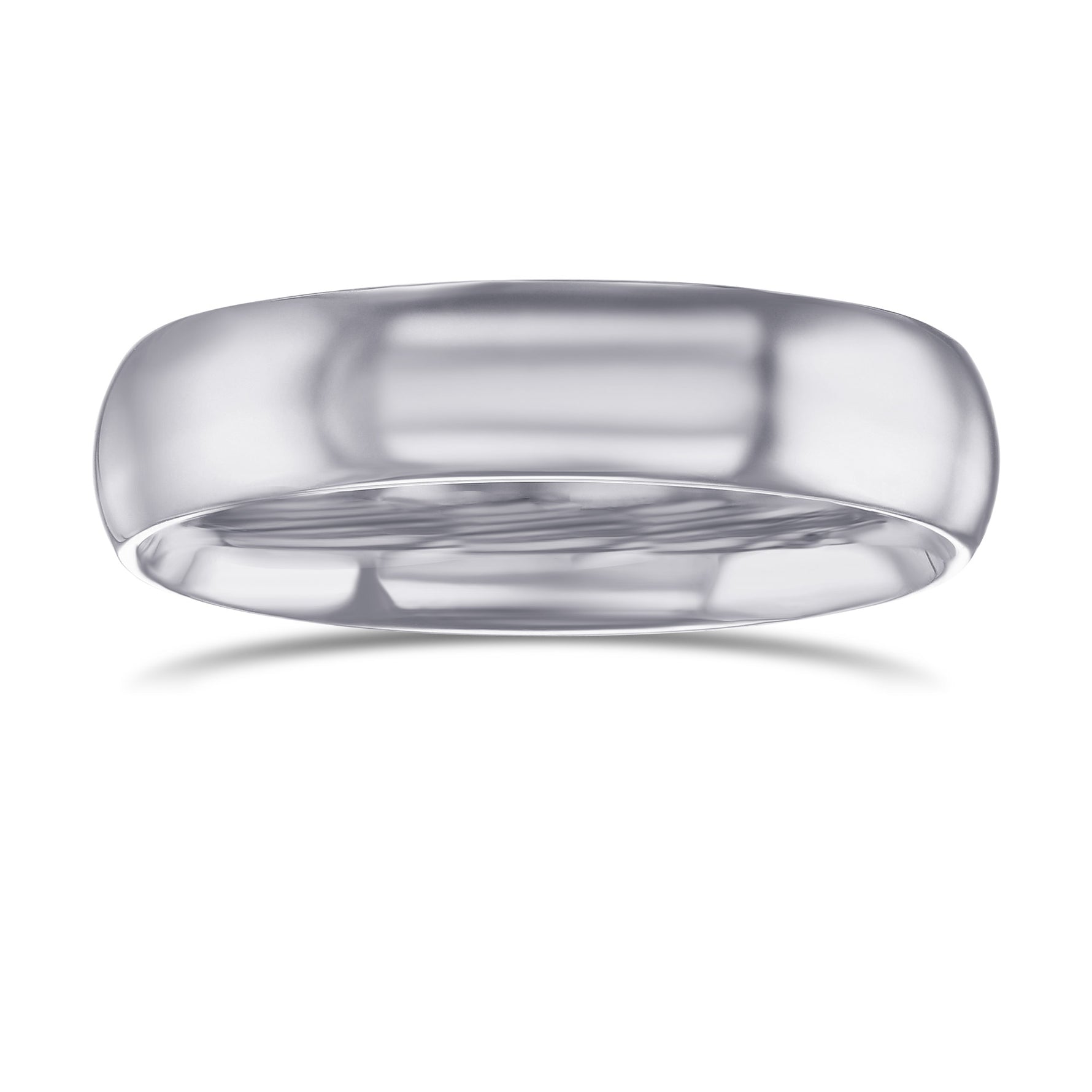 Comfort Fit Domed Wedding Band