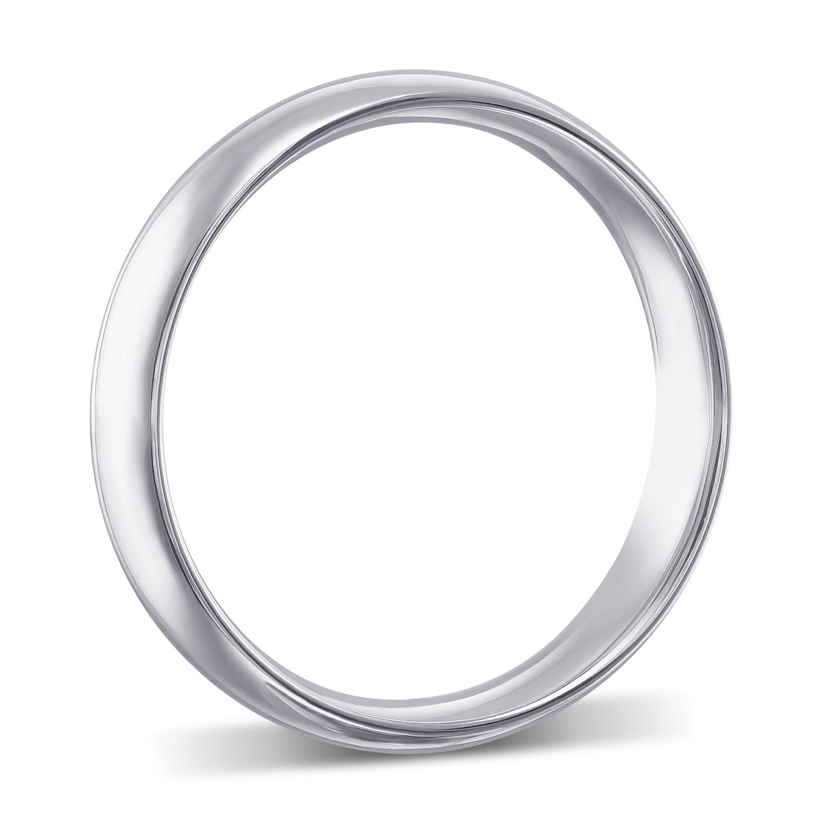 Comfort Fit Domed Wedding Band
