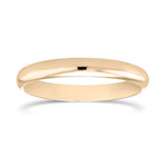 Comfort Fit Domed Wedding Band