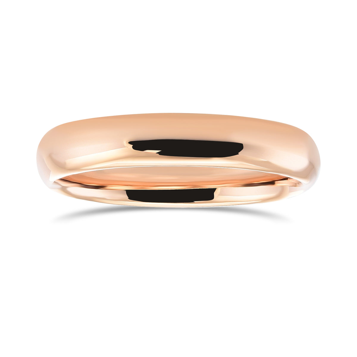 18K Rose Gold Wedding Band