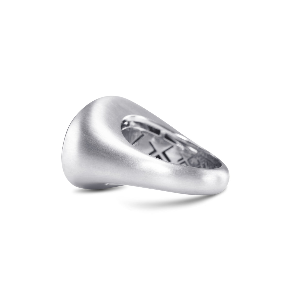  Fancy Black Horse Motif Diamond Men's Ring